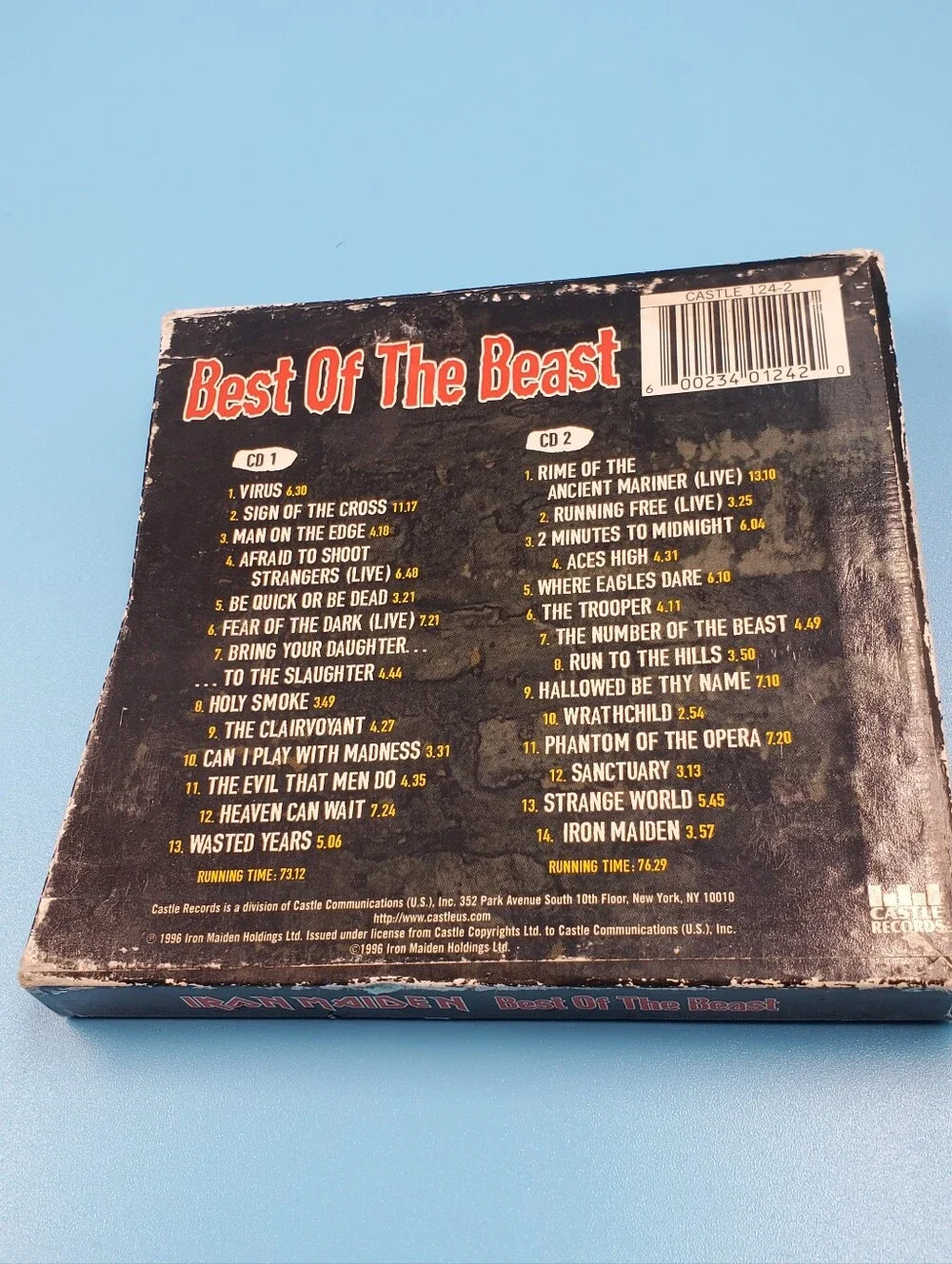 Iron Maiden Triple Pack  LOT of 3 CDs + Inserts (Read Description) (**)